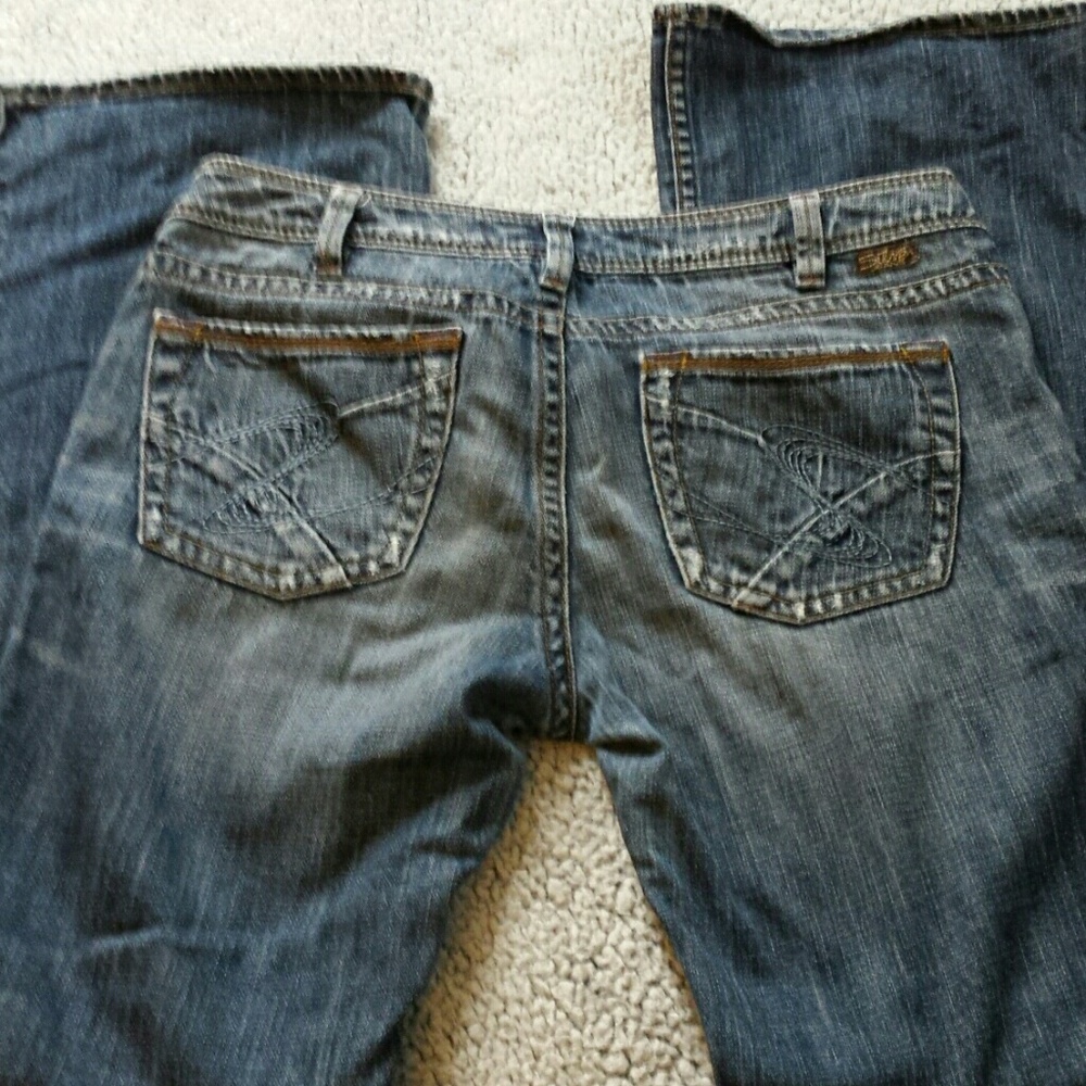 Silver jeans